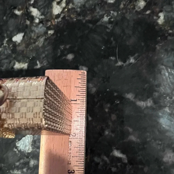 Camrose & Kross JBK Vintage Gold Minaudière Clutch w/ COA & Red Pouch - Picture 11 of 12